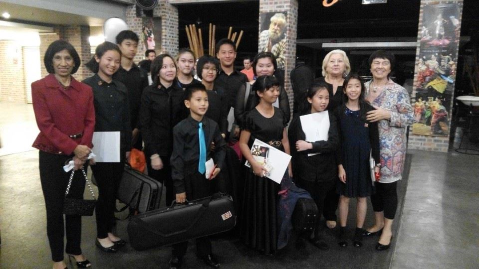 Chamber Ensemble performance at ABRSM High Scorers' Concert